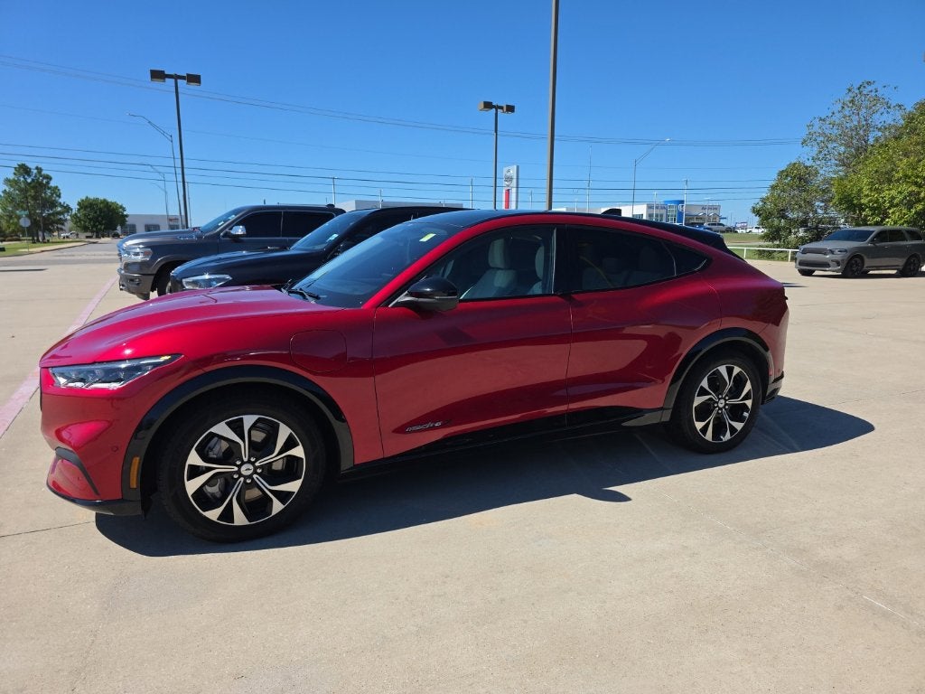 Used 2022 Ford Mustang Mach-E Premium RWD with VIN 3FMTK3R70NMA03652 for sale in Ardmore, OK